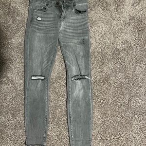 Gray Blank NYC Jeans